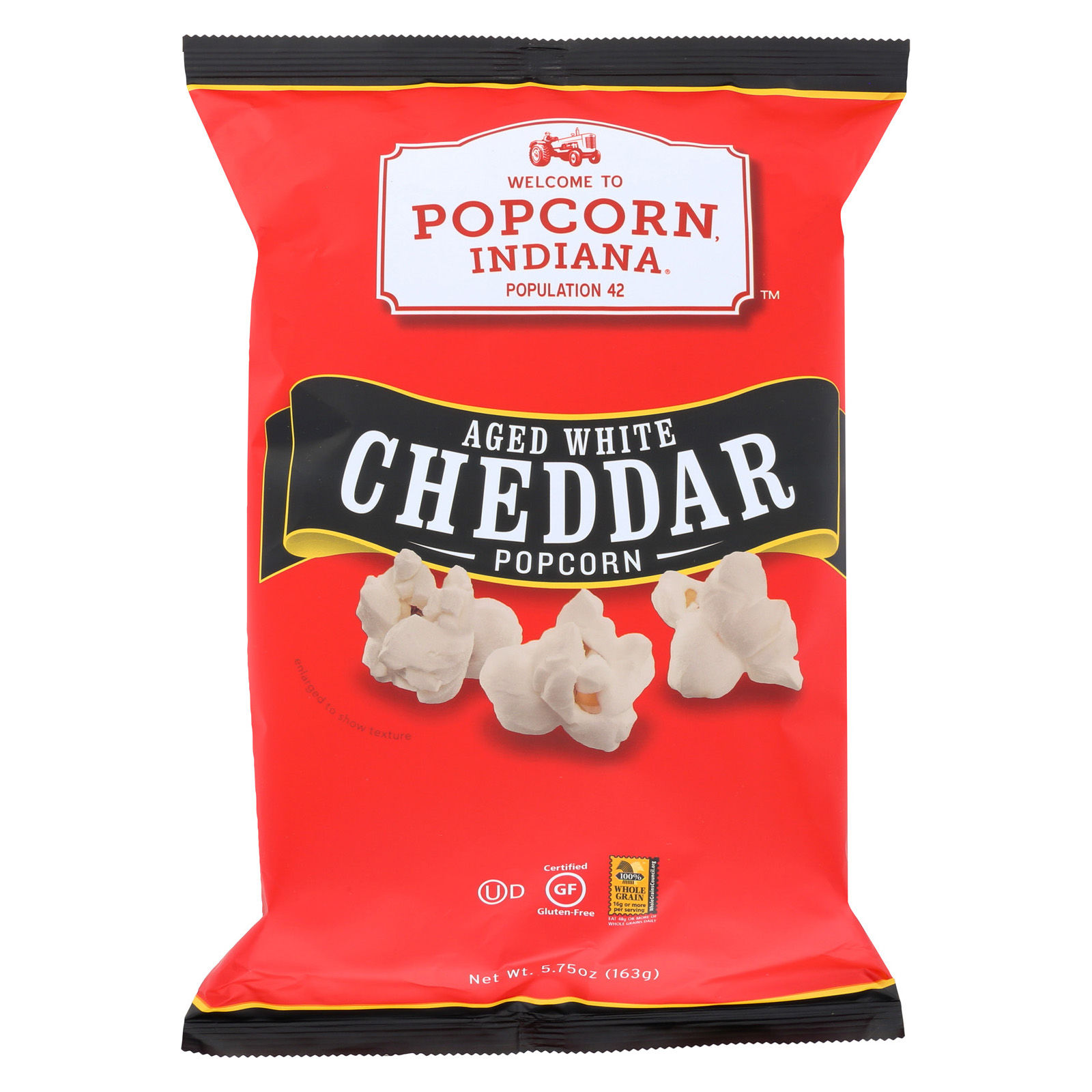 aged cheddar popcorn